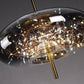 Frendorf | LumoSphere Nordic Pendelleuchte | Zylinder Oval Design | Glas-Lampe | Dimmbares LED Licht | Schlafzimmer & Wohnräume