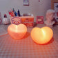 Frendorf | LuvSphere Silikon LED Nachtlicht | Herzförmiges Design | Tischlampe | Warmes Stimmungslicht | Dekorativ