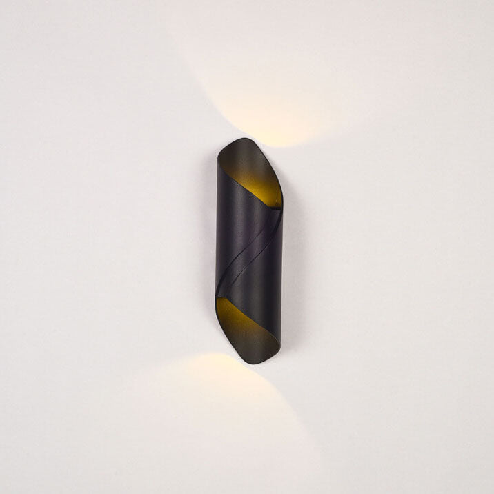 Frendorf | Spiranova Doppelkopf LED Wandleuchte | Nordic Spiral Design | Aluminium Spotlicht | Moderne Beleuchtung