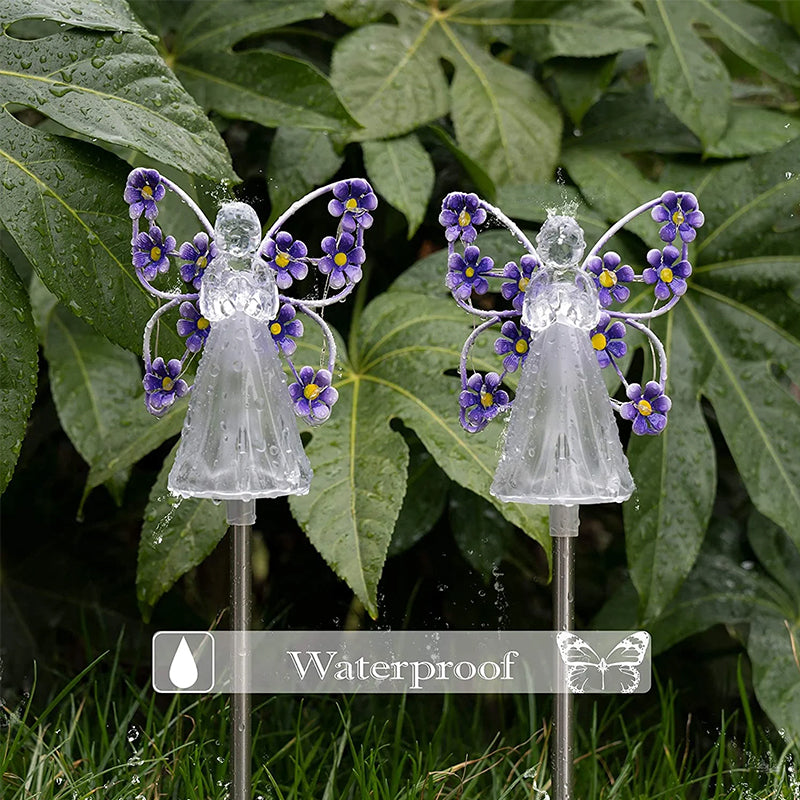 Frendorf | Wasserdichte Solar Engel Lichter