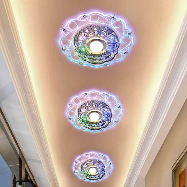 Frendorf | IlluBloom LED Deckenleuchte | Kreatives Blütendesign | Runde Deckenlampe | Energieeffizient & Modern