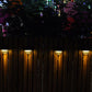 Frendorf | SolarArc LED Wandleuchte | Halbkreisdesign | Solarbetrieben | Außenlampe für Garten & Zaun | 6 LEDs