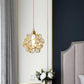Frendorf | PetalGlow Glasblütenblatt-Pendelleuchte | Nordischer Stil | Elegantes Design für Ess- & Wohnzimmer