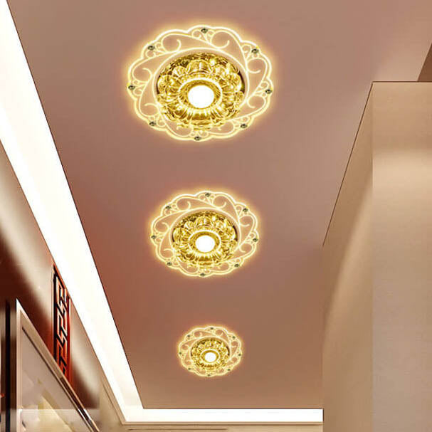 Frendorf | IlluBloom LED Deckenleuchte | Kreatives Blütendesign | Runde Deckenlampe | Energieeffizient & Modern