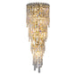 Frendorf | Lustrevia Kristall Wandleuchte | Luxus Design | Quasten aus Kristall | LED 1-Licht | Wohnzimmerlicht