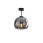 Frendorf | Nordora Luxus Rundglas-Deckenleuchte | Semi-Flush Mount | Modernes Skandinavisches Design