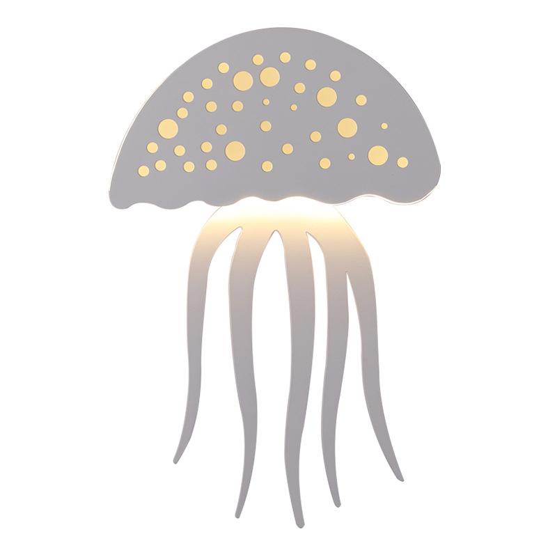 Moderne kreative 1-Licht LED Qualle Wandleuchte