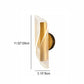 Moderne Acryl Locken LED Wandlampe