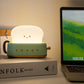 Kreatives Brotbacker-Design LED Nachtlicht Tischlampe