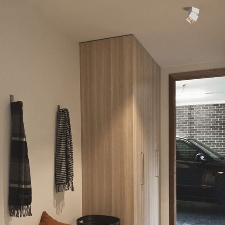 Frendorf | IlluVega Faltbare LED Deckenlampe | Modernes Design | Semi-Flush-Mount | Beleuchtung für Zuhause