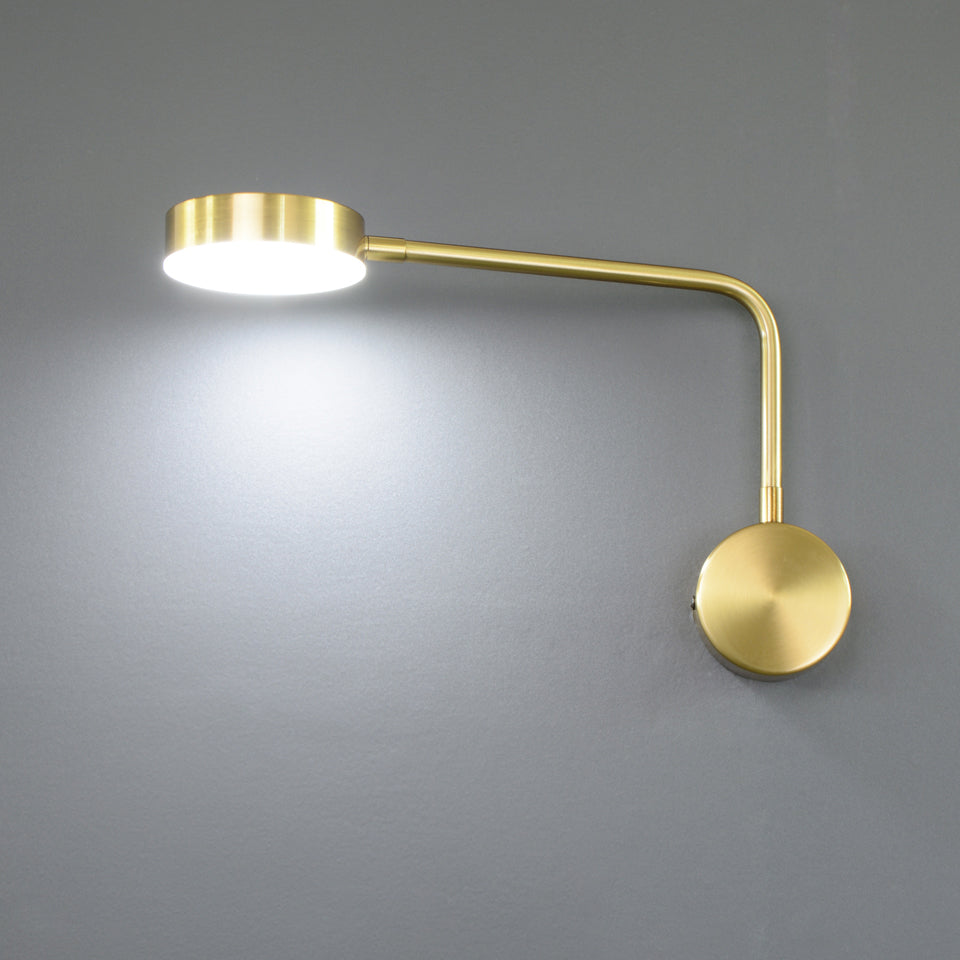 Modern minimalist einfarbige mit drehbarem LED-Wandstrahler lampe