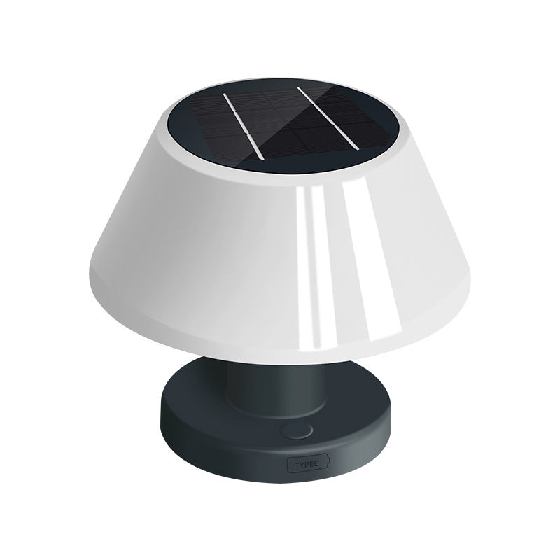 Modern Minimalist Wasserdicht Solar Pilz ABS PC LED Außenlicht Für Garten