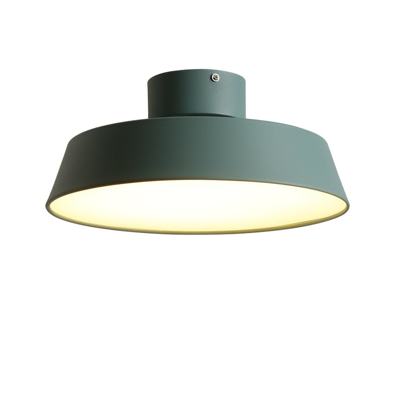 Frendorf | AuraDisk Nordic LED Deckenleuchte | Minimalistisches Runddesign | Aluminium | Flush Mount