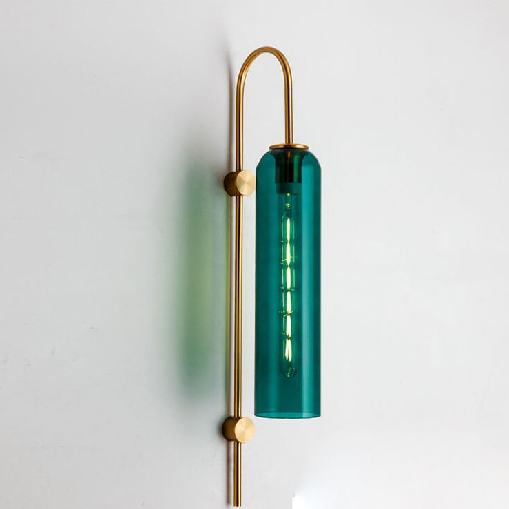 Frendorf | ZenoLuxe Nordic Design LED Wandlampe | Gebogene Arm | Modern | Dekoration für Zuhause