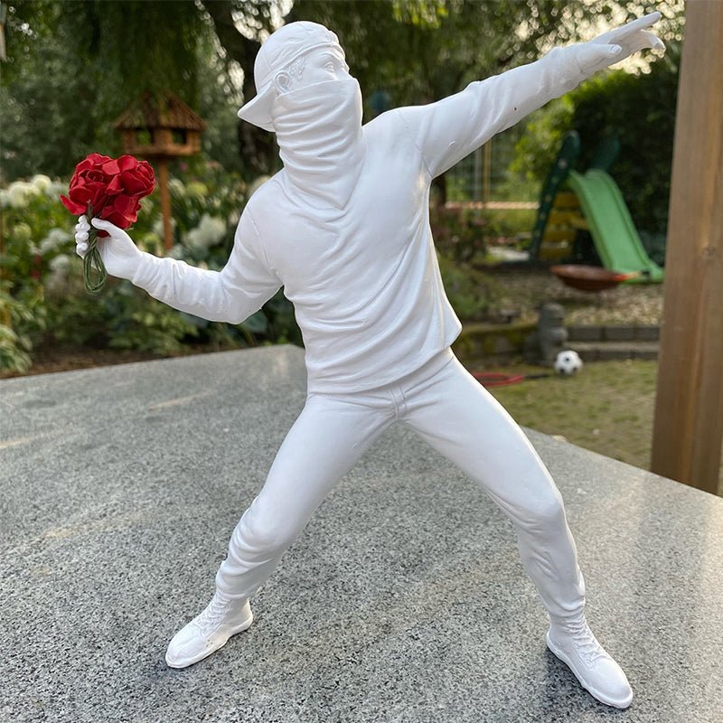 Frendorf | Banksy Flower Rioter Ornament