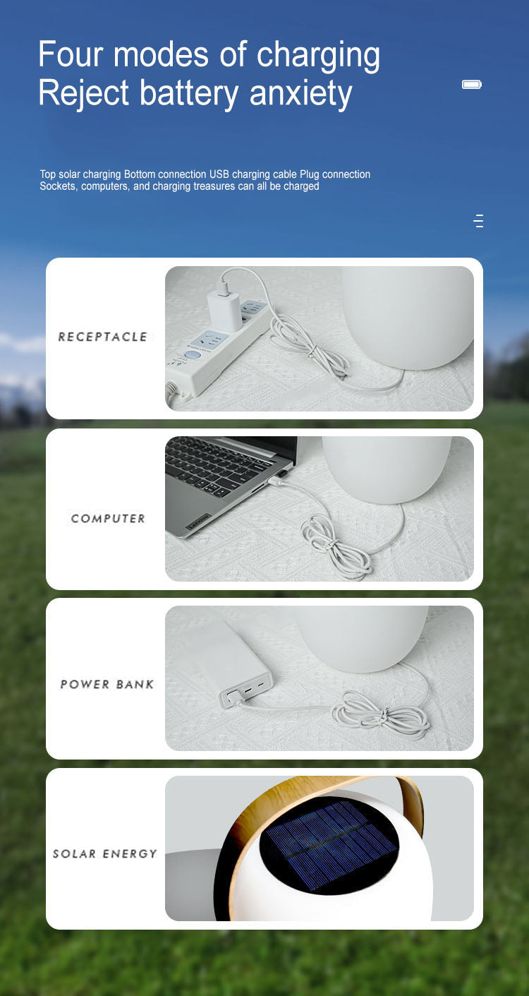 Frendorf | SunBasket Tragbare Solar LED Laterne | Wasserdichte Outdoor-Deko | Solarlicht für Garten & Terrasse