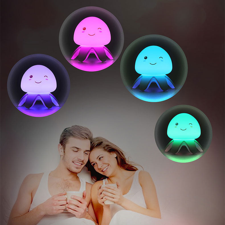 Frendorf | JellyGlow LED Nachtlicht | Kreatives Design | Silikon & Musik | USB Wiederaufladbar