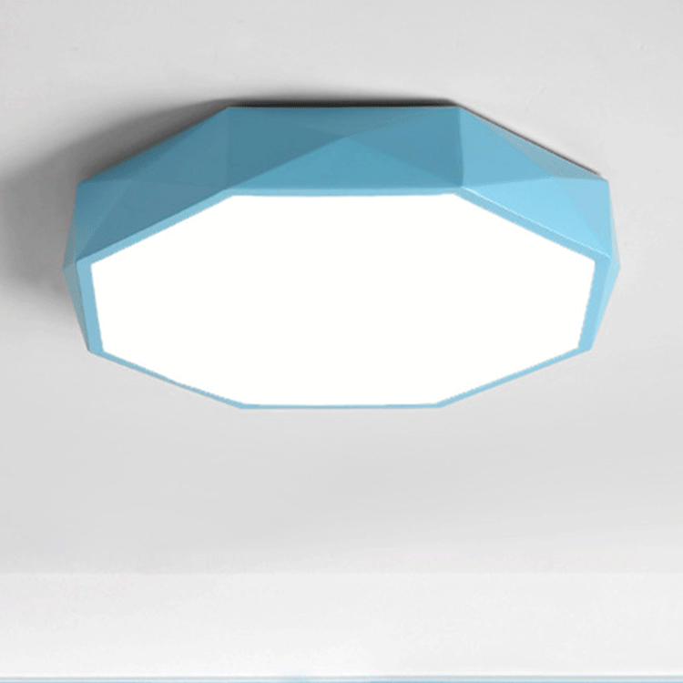 Frendorf | LumaGem Nordic LED Deckenleuchte | Diamant-Design | Acryl & Eisen | Dimmbares Licht | Moderne Beleuchtung