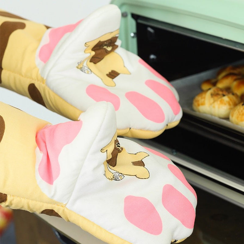 Frendorf | Süße Katzenpfoten Ofenhandschuhe