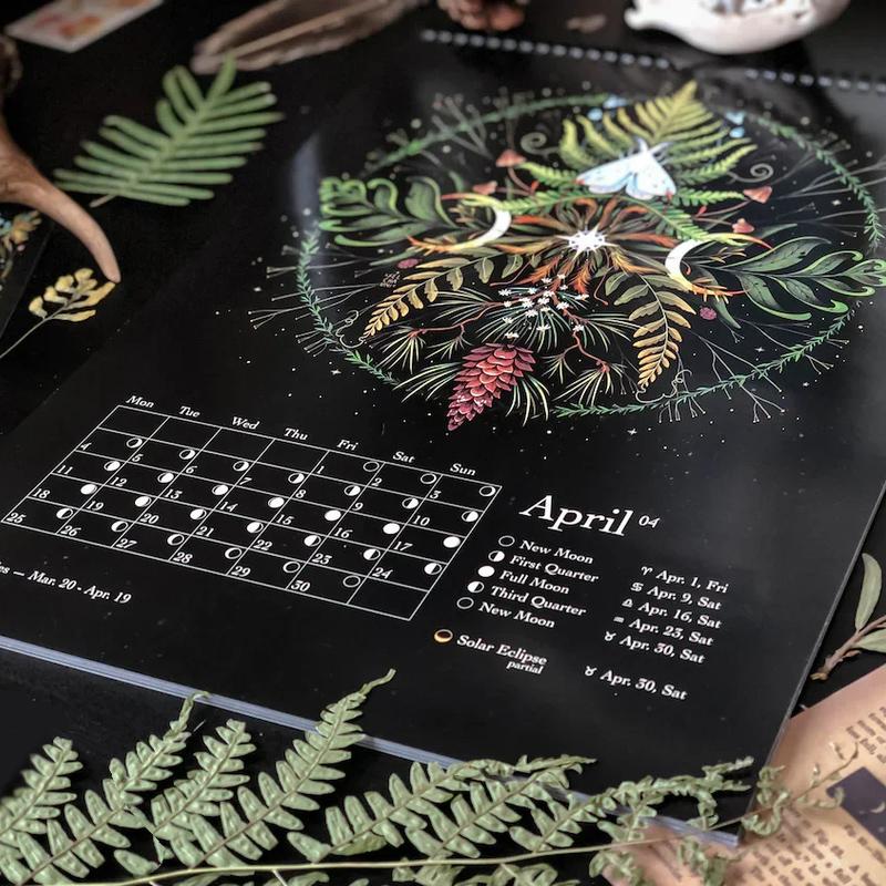 Frendorf | 2024 Dunkler Wald Mondkalender