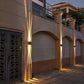 Frendorf | AquaLuxe LED Außenwandleuchte | Wasserdicht & Modernes Design | Rechteckige Außenlampe für Haus & Garten