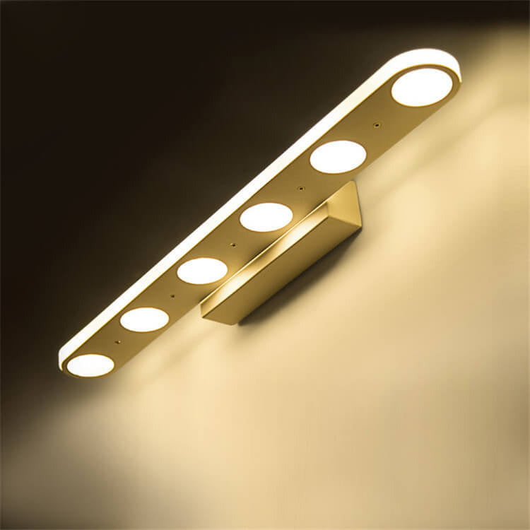 Frendorf | Ovalux BrightLine LED Wandleuchte | Modernes Design | Acryl-Optik | 4/6-flammig | Dimmbar