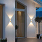 Einfacher Outdoor wasserdichter Aluminium Horn LED Wandleuchtenlampe