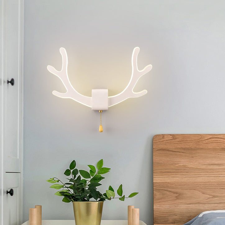 Frendorf | LumiAntler LED Wandleuchte | Nordisches Geweihdesign | Modernes Acryl | Warmes & Kaltes Licht | Kreative Wandlampe