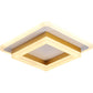 Simple Acrylic Square Circle Iron LED Deckenleuchte