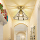 Frendorf | BrassCone Lux LED Deckenleuchte | Europäisches Design | Glas & Messing | Zeitloser Stil