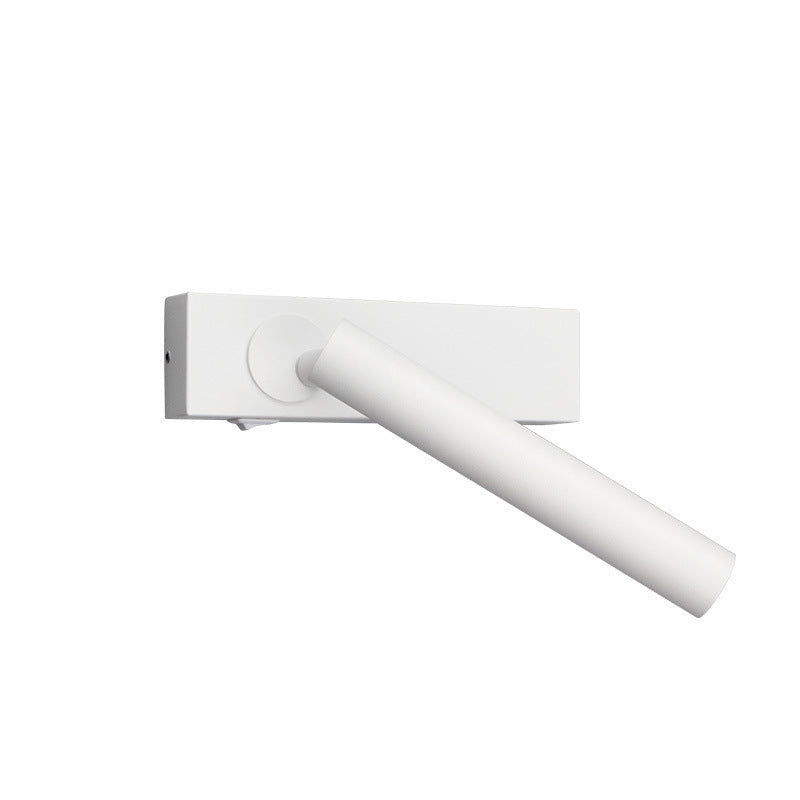 Frendorf | LumeFocus Rechteckige LED Wandleuchte | Verstellbarer Winkel | Minimalistisches Design | Leselampe | Warmes Licht