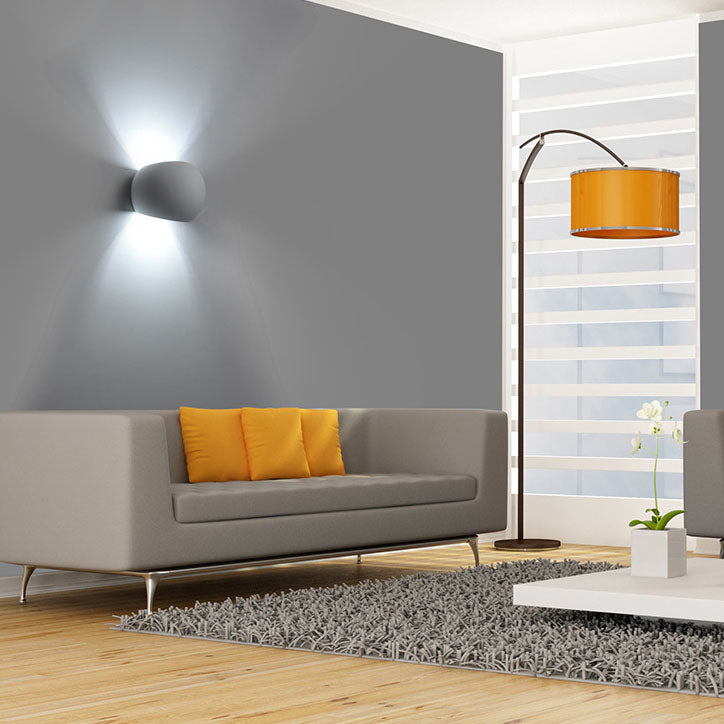 Frendorf | Virevalo DuoBeam | Rundwandstrahler | Modernes Design | Up & Down Beleuchtung | Wandleuchte für Innenräume