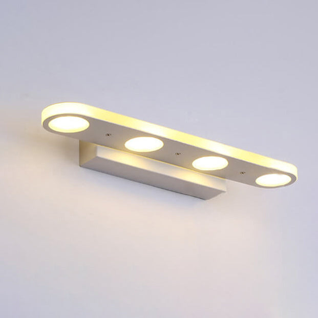 Frendorf | Ovalux BrightLine LED Wandleuchte | Modernes Design | Acryl-Optik | 4/6-flammig | Dimmbar