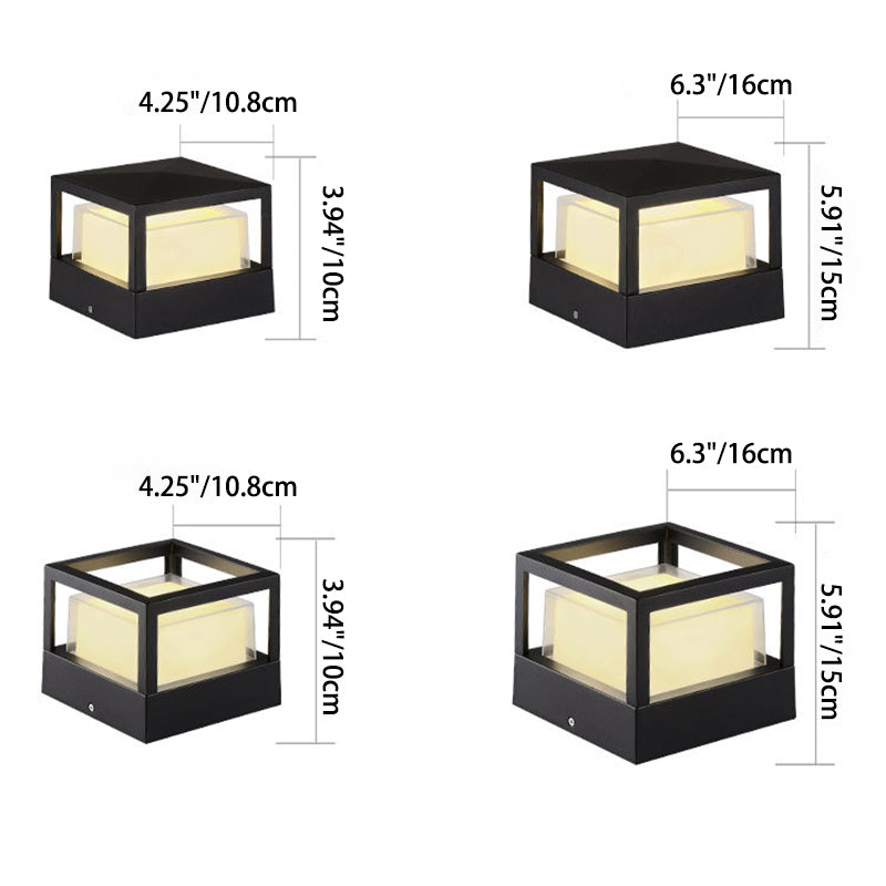 Frendorf | AquaBeam Industrial LED Outdoor Leuchte | Wasserdicht | Aluminium Zylinder | Garten & Landschaftsbeleuchtung