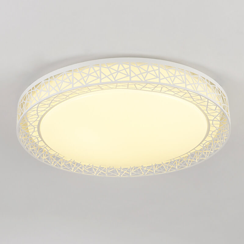 Frendorf | Orbivis Halo LED Deckenleuchte | Kreatives Vogelnest-Design | Modern & Dimmbar | Runde Leuchte