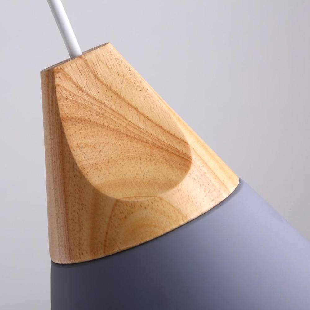 Minimalistische Holz Pendelleuchte | NordicLight