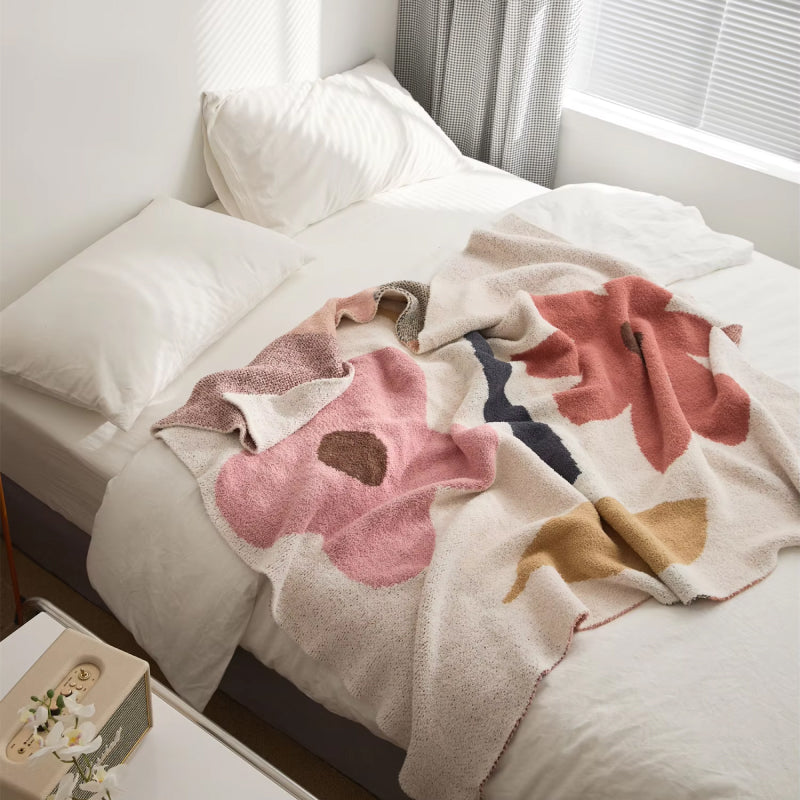 Frendorf | Bohemian Flower Strickdecke