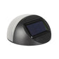 Frendorf | SolarArc LED Wandleuchte | Halbkreisdesign | Solarbetrieben | Außenlampe für Garten & Zaun | 6 LEDs