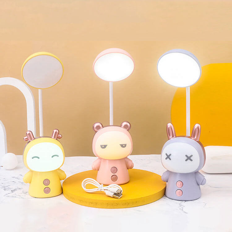 Frendorf | Kidova Cartoon LED Schreibtischlampe | Buntes Augenschonendes Licht | Kinderfreundliches Design