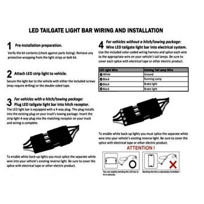 LED Heckklappenlichtleiste