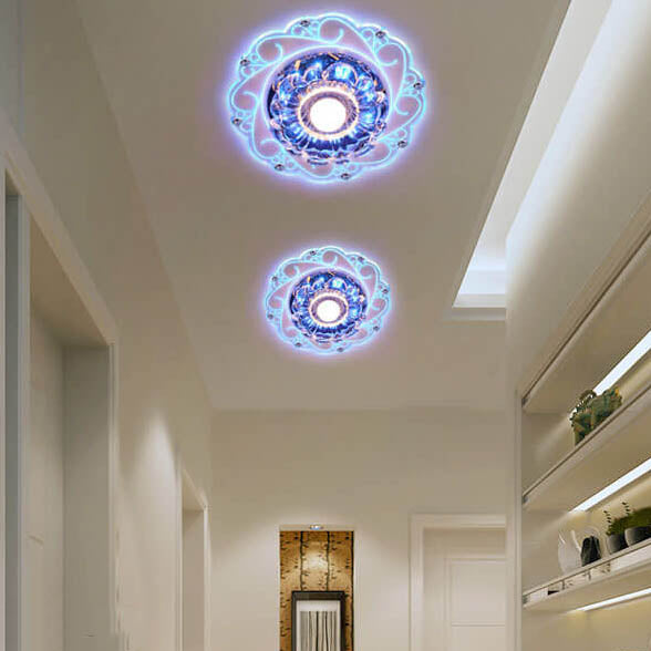 Frendorf | IlluBloom LED Deckenleuchte | Kreatives Blütendesign | Runde Deckenlampe | Energieeffizient & Modern
