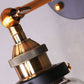 Contemporary Industrial Round Cup Iron Glass 1-Light Wall Sconce Lamp For Living Room