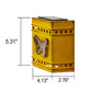 Frendorf | SolarForge Retro Solar Wandlampe | Quadratisches Box-Design | Aged Iron | LED Outdoor Beleuchtung