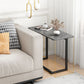 Frendorf | ModernoCurve C-Beistelltisch | MDF-Tischplatte | Modernes Design | Platzsparend | Perfekt für Wohnzimmer & Schlafzimmer