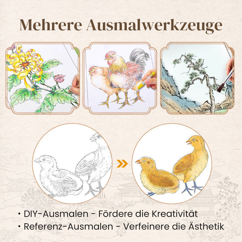 Frendorf | InkFlow – Traditionelles chinesisches Schriftzeichenalbum