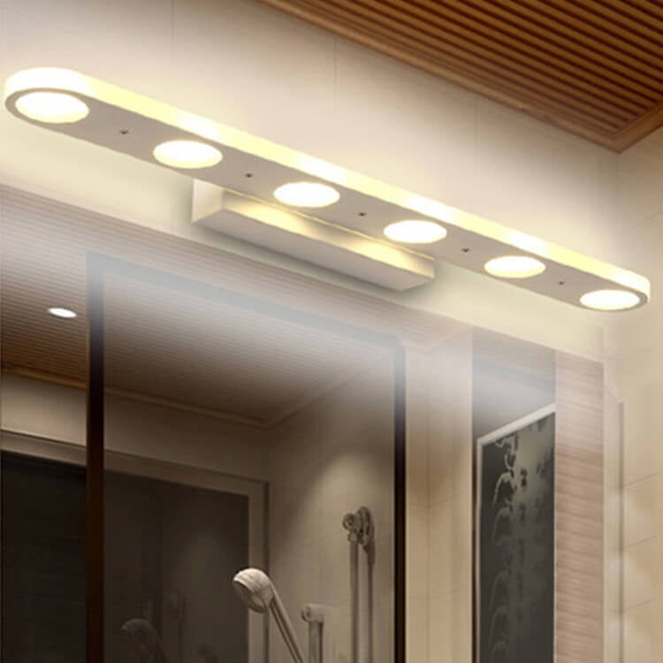 Frendorf | Ovalux BrightLine LED Wandleuchte | Modernes Design | Acryl-Optik | 4/6-flammig | Dimmbar
