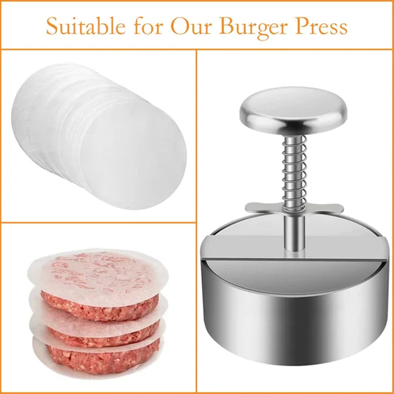 Manuelle Fleischpresse für Hamburger-Patties