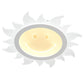 Frendorf | SunnyGlow Smiley LED Deckenleuchte | Cartoon Design | Warm- & Weißlicht | Dimmbar | Kinderzimmer