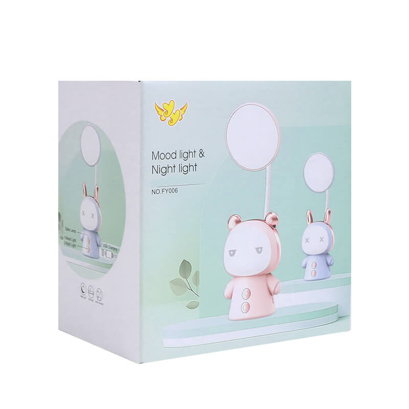 Frendorf | Kidova Cartoon LED Schreibtischlampe | Buntes Augenschonendes Licht | Kinderfreundliches Design