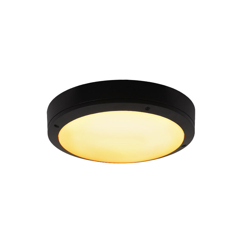 Frendorf | LunaShield Outdoor LED-Deckenleuchte | Wasserdicht | Aluminium | Rund & Achteckig | 3 Farbmodi